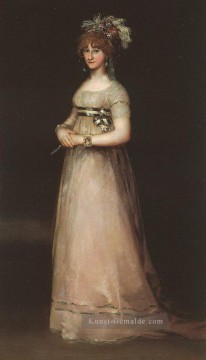 Francisco Goya Werke - Die Gräfin von Chinchon Porträt Francisco Goya